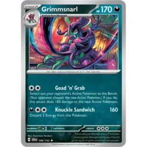 Stellar Crown - 096/142 - Grimmsnarl - Holo Rare