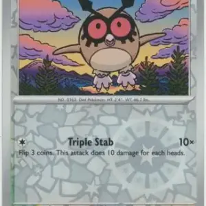 Stellar Crown - 114/142 - Hoothoot - Reverse Holo