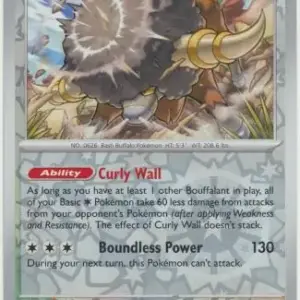 Stellar Crown - 119/142 - Bouffalant - Reverse Holo