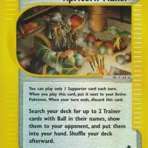 Skyridge - 121/144 - Apricorn Maker - Reverse Holo (Moderately Played)