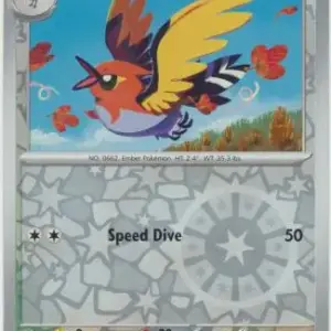 Stellar Crown - 122/142 - Fletchinder - Reverse Holo