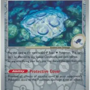 Stellar Crown - 129/142 - Antique Cover Fossil - Reverse Holo
