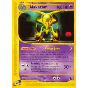 Skyridge - 2/144 - Alakazam - Rare (Heavily Played)