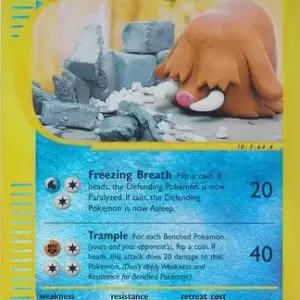 Skyridge - 24/144 - Piloswine - Reverse Holo - Rare (Moderately Played)