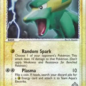 EX Team Magma vs Team Aqua - 27/95 - Team Aqua's Electrike - Reverse Holo