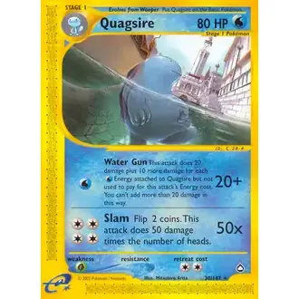 Aquapolis - 30/147 - Quagsire - Rare