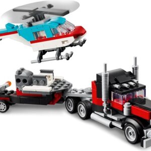 Alternative view of LEGO Creator 31146 Trailer med Helikopter