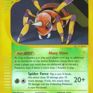 Aquapolis - 3/147 - Ariados - Reverse Holo - Rare