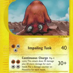Skyridge - 43/144 - Piloswine - Reverse Holo (Lightly Played)