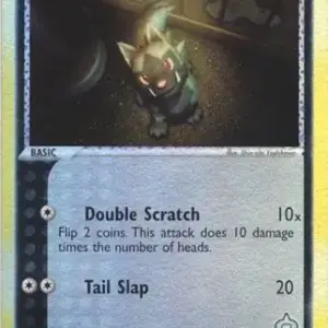 EX Team Magma vs Team Aqua - 54/95 - Team Aqua's Poochyena - Reverse Holo