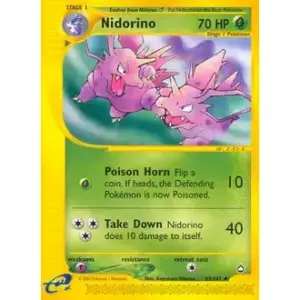 Aquapolis - 55/147 - Nidorino