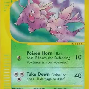 Aquapolis - 55/147 - Nidorino - Reverse Holo (Moderately Played)