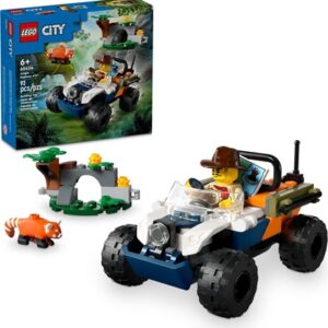 LEGO City 60424 Jungelutforsker med ATV Rød Panda Oppdrag