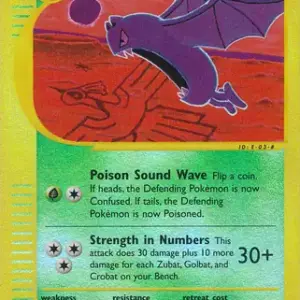 Skyridge - 60/144 - Golbat - Reverse Holo