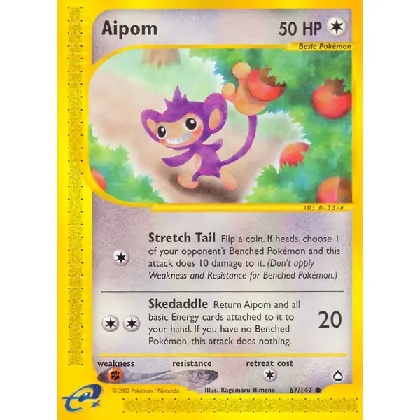 Aquapolis - 67/147 - Aipom