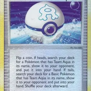 EX Team Magma vs Team Aqua - 75/95 - Team Aqua Ball - Reverse Holo (Lightly Played)