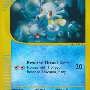 Aquapolis - 85/147 - Horsea - Reverse Holo (Moderately Played)