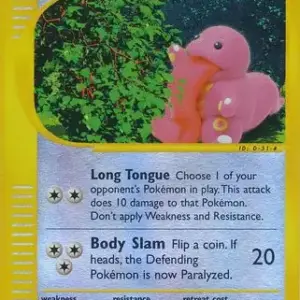 Aquapolis - 90/147 - Lickitung - Reverse Holo (Moderately Played)