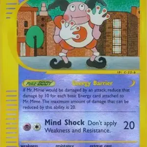 Aquapolis - 95b/147 - Mr. Mime - Reverse Holo (Damaged)