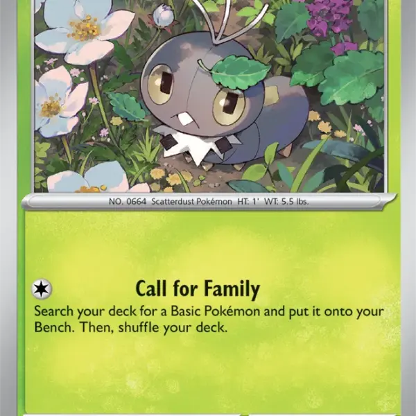 Surging Sparks - 005/191 - Scatterbug - Reverse Holo