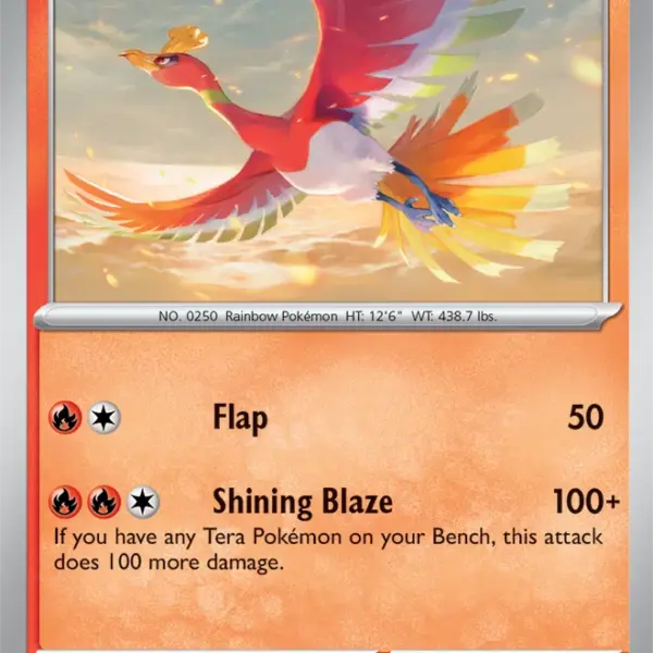 Surging Sparks - 019/191 - Ho-Oh - Reverse Holo