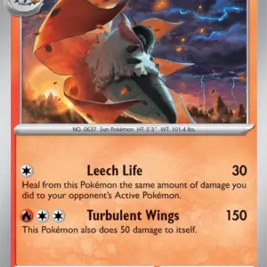 Surging Sparks - 025/191 - Volcarona - Reverse Holo