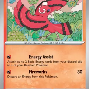Surging Sparks - 026/191 - Oricorio - Reverse Holo