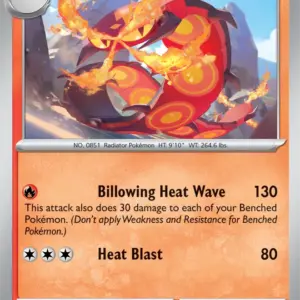 Surging Sparks - 028/191 - Centiskorch - Reverse Holo