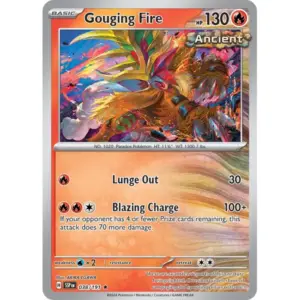 Surging Sparks - 038/191 - Gouging Fire - Reverse Holo Rare