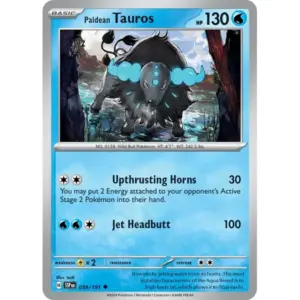 Surging Sparks - 039/191 - Paldean Tauros - Reverse Holo