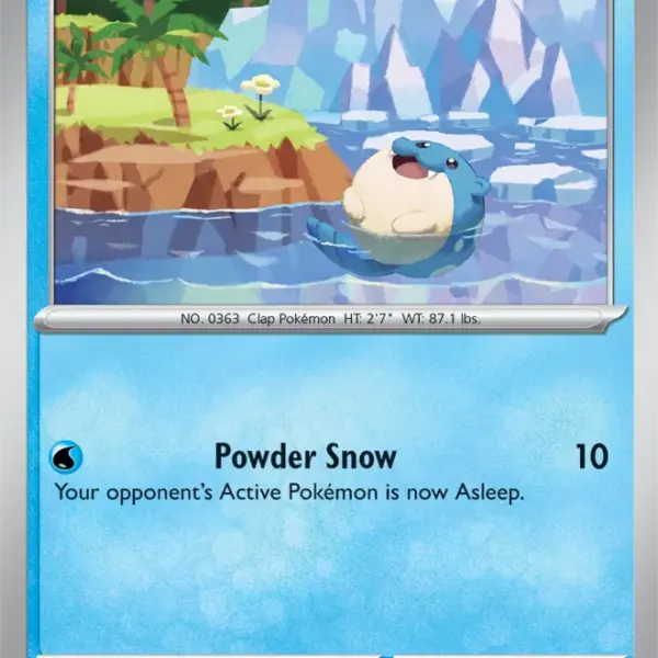 Surging Sparks - 043/191 - Spheal - Reverse Holo