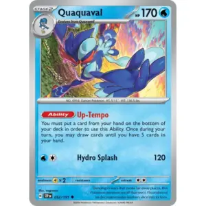 Surging Sparks - 052/191 - Quaquaval - Reverse Holo