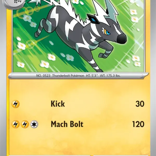 Surging Sparks - 063/191 - Zebstrika - Reverse Holo