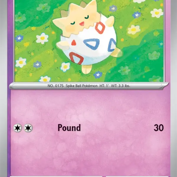 Surging Sparks - 070/191 - Togepi - Reverse Holo