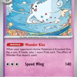 Surging Sparks - 072/191 - Togekiss - Reverse Holo Rare