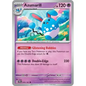 Surging Sparks - 074/191 - Azumarill - Reverse Holo