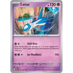 Surging Sparks - 077/191 - Latios - Reverse Holo
