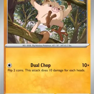Surging Sparks - 098/191 - Mankey - Reverse Holo