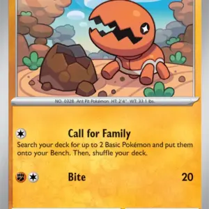 Surging Sparks - 104/191 - Trapinch - Reverse Holo