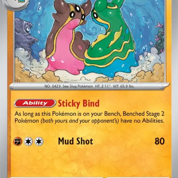 Surging Sparks - 107/191 - Gastrodon - Reverse Holo Rare