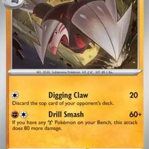 Surging Sparks - 109/191 - Excadrill - Reverse Holo