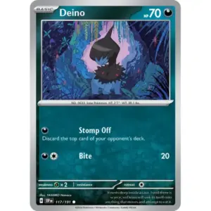 Surging Sparks - 117/191 - Deino - Reverse Holo