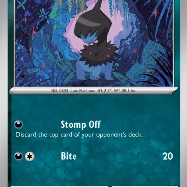Surging Sparks - 117/191 - Deino - Reverse Holo