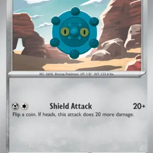 Surging Sparks - 126/191 - Bronzor - Reverse Holo