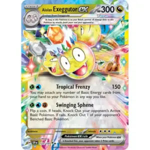 Surging Sparks - 133/191 - Alolan Exeggutor ex