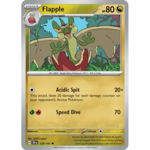 Surging Sparks - 139/191 - Flapple - Reverse Holo
