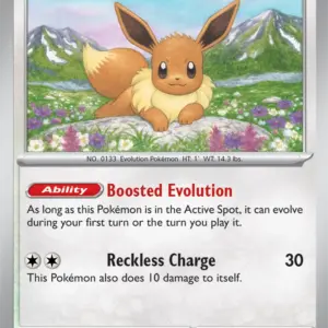 Surging Sparks - 143/191 - Eevee - Reverse Holo