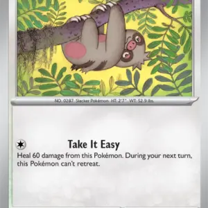 Surging Sparks - 145/191 - Slakoth - Reverse Holo