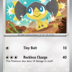 Surging Sparks - 154/191 - Helioptile - Reverse Holo