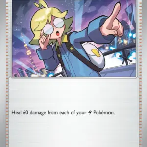 Surging Sparks - 167/191 - Clemont's Quick Wit - Reverse Holo